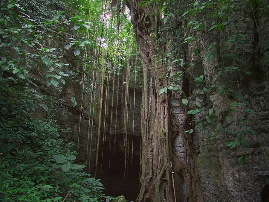 grutas en Cuetzalan