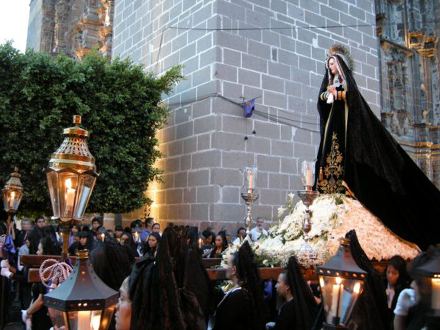 Vía Crucis en México 