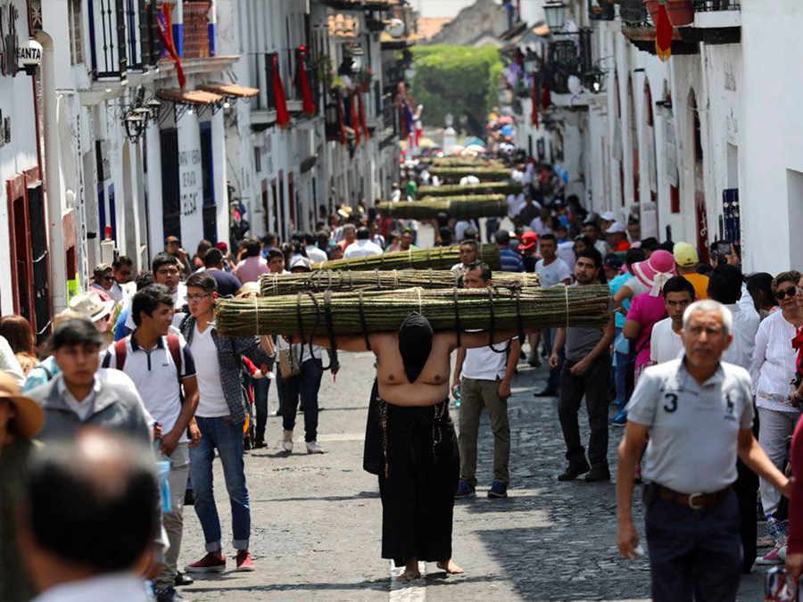 Vía Crucis en México 