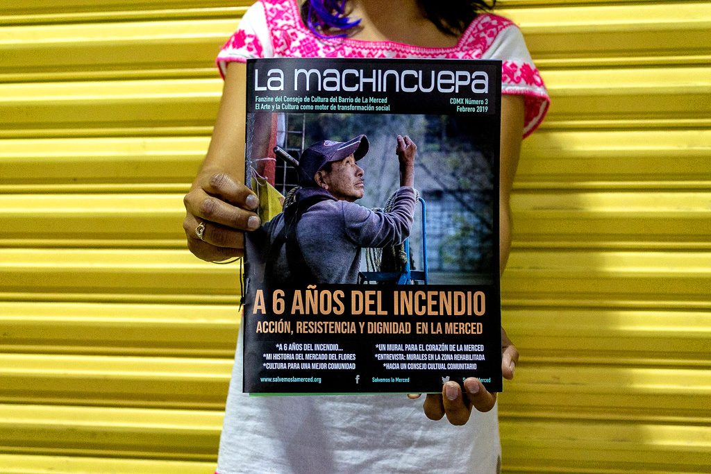 La Machincuepa, fanzine de los locatarios del Mercado de la Merced