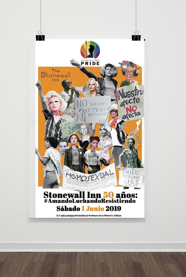 Carteles de las Marchas del Orgullo LGBTTTI en México 2019