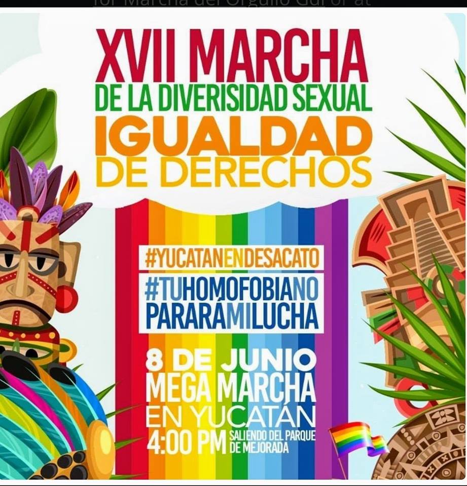 Carteles de las Marchas del Orgullo LGBTTTI en México 2019