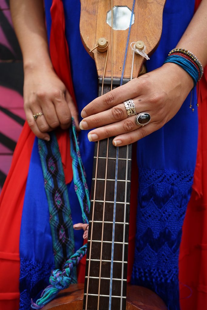 Leona: instrumentos del son jarocho Foto: Mariana Castillo