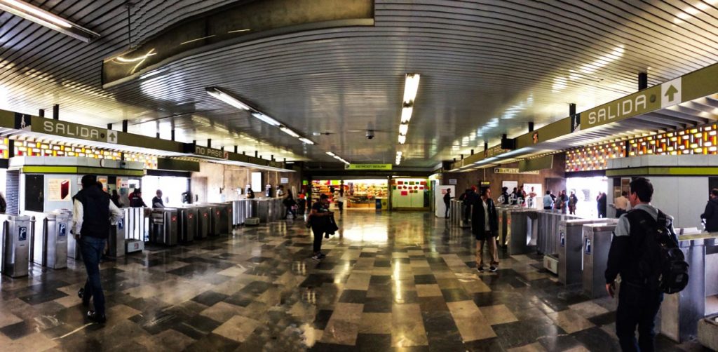 Tlatelolco: la mejor forma de llegar es en metro Foto: Sebastián Castillo