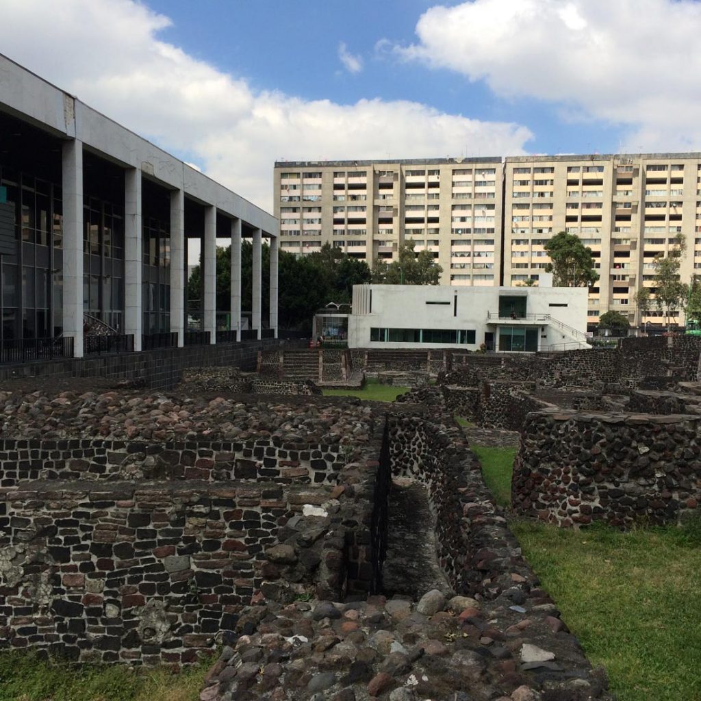 Tlatelolco: diferentes momentos arquitectónicos Foto: Sebastián Castillo