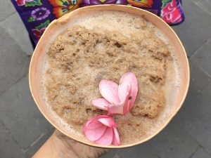 Bupu, una bebida tradicional con cacao del istmo de Tehuantepec