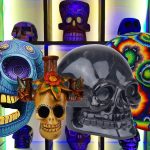 Un tzompantli de arte popular mexicano en CDMX para este Día de Muertos