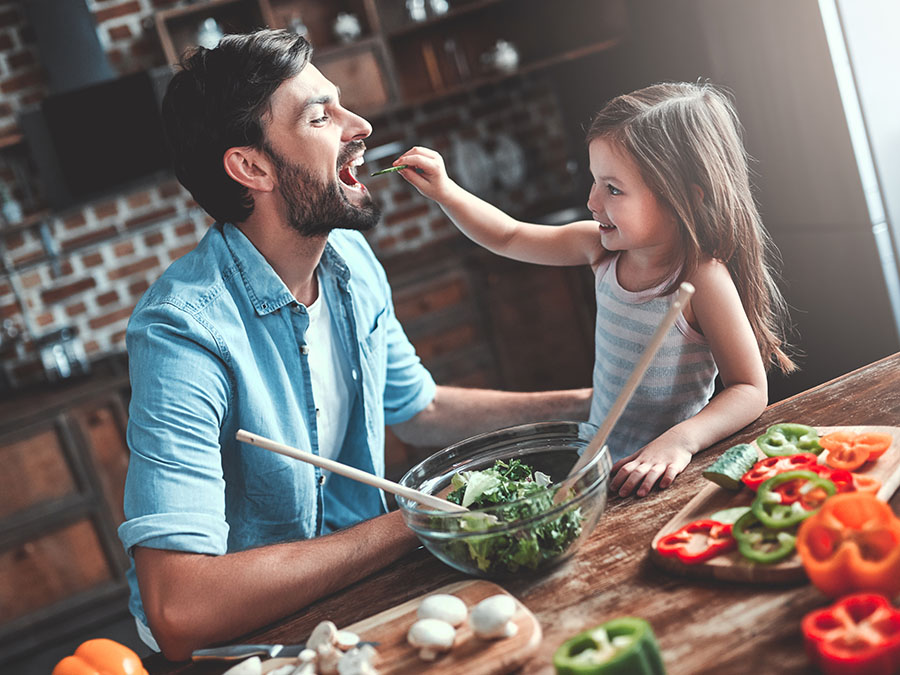 Consejos para comer saludable con niños