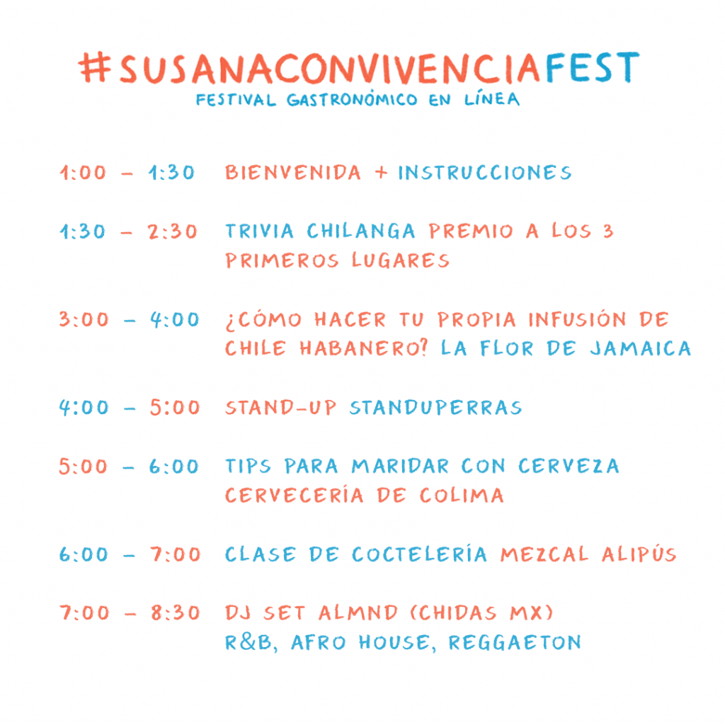 Susana Convivencia Fest: participantes