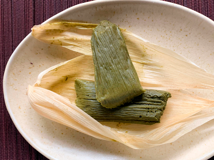 Tamal de jade, una recreación contemporánea de un platillo prehispánico