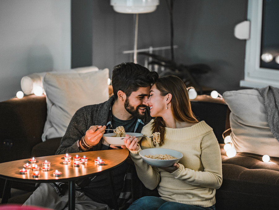 Cena Romántica Día del Amor y la Amistad en casa