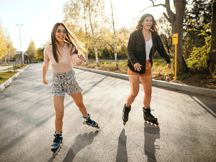 Aprende a moverte en patines